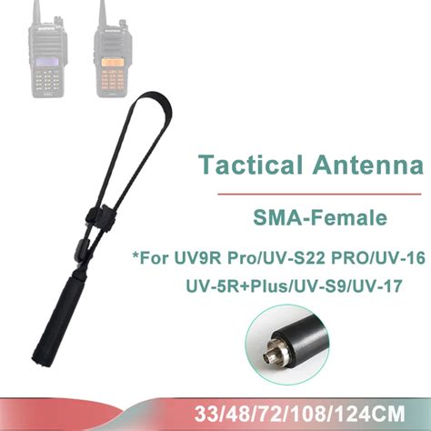 CS Tactical Antenna For BAOFENG UV 9R PRO PLUS UV 68 Pro Walkie Talkie