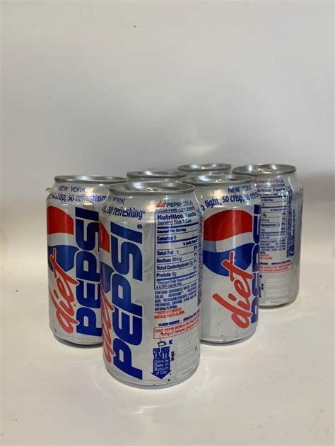 Diet Pepsi 6 Pack Pop