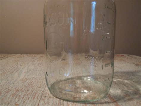 Vintage 1970s Owens Illinois Glass Company Magic Mason Jar Etsy