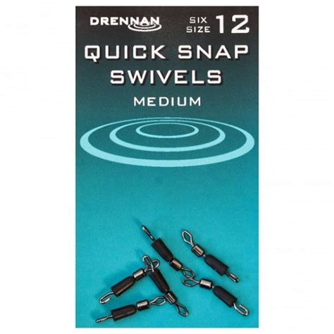 Drennan Quick Snap Swivels Veals Mail Order