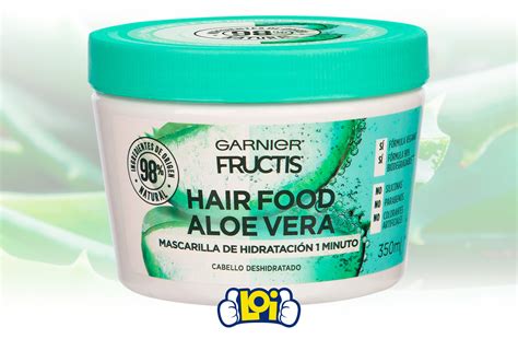 Mascarilla Garnier Hair Food Aloe Vera Para Pelo Deshidratado 350ml