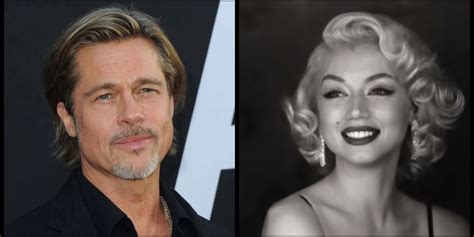 Blonde Brad Pitt Elogia Ana De Armas Nel Ruolo Di Marilyn Fenomenale