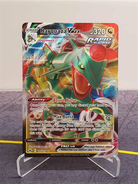 RAYQUAZA VMAX 101 159 Ultra Rare Full Art C Köp på Tradera