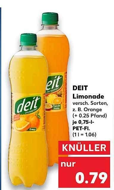 Deit Limonade Angebot Bei Kaufland