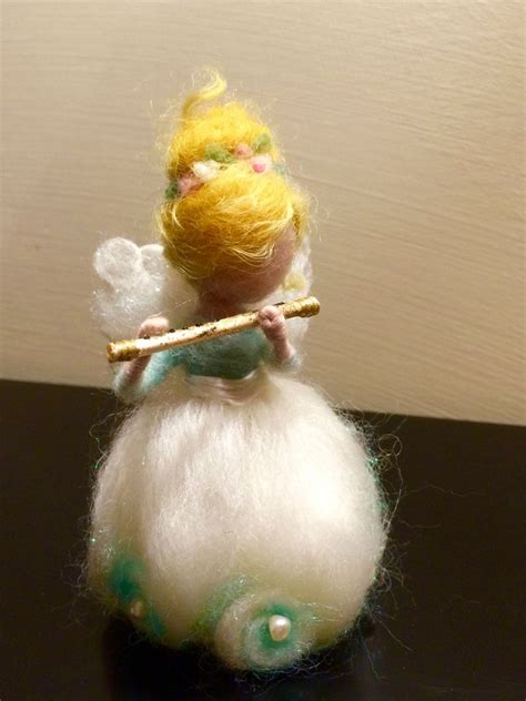 Needle Felted Angel Waldorf Inspired Christmas Angel Etsy New Zealand