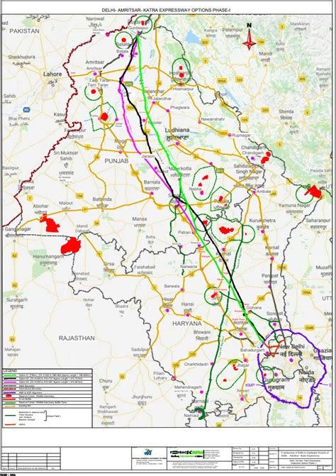 Delhi Amritsar Katra Expressway Route Map