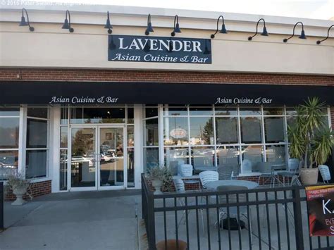 Menu Of Lavender Sudbury Boston