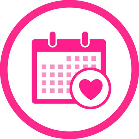 Pink Calendar Icon #385733 - Free Icons Library