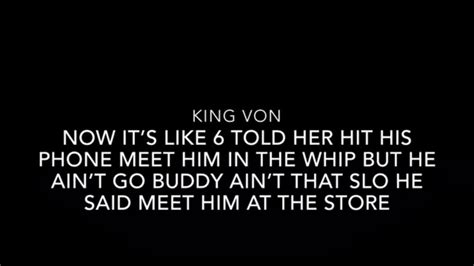 King Von “crazy Story” Lyrics Youtube