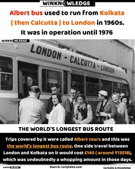 Longest Bus Route In The World Route Did You Know Facts Bus Route