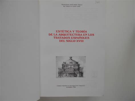 Estética y teoría de la arquitectura en los Tratados Españoles del