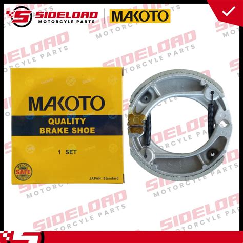 Honda TMX 125 Alpha Rear Brake Shoe MAKOTO High Quality Also For