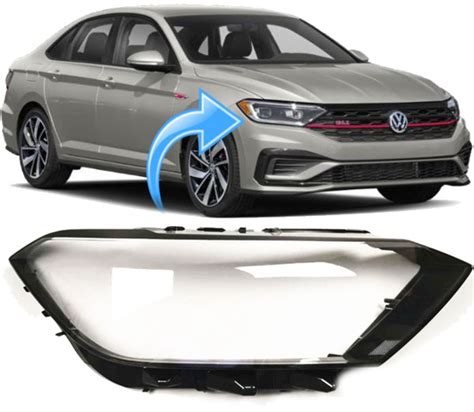 Lente Farol Jetta Mk7 de 2019 À 2023 Ld Direito Horizonte Auto