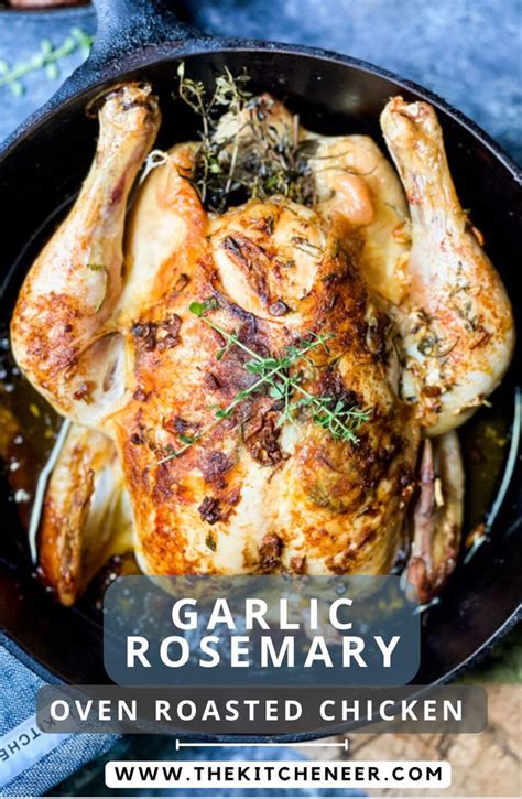 Garlic Rosemary Roasted Chicken Recipe