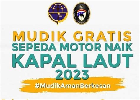 Kemenhub Gelar Program Sepeda Motor Naik Kapal Laut Gratis Saat Mudik