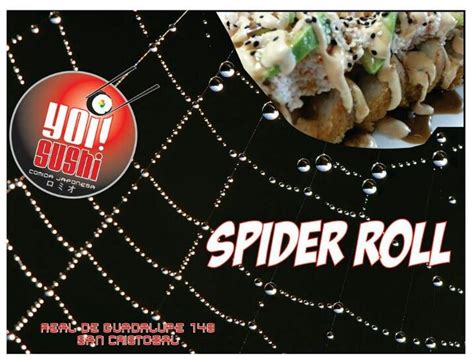 Spider Roll Restaurantes Platillos