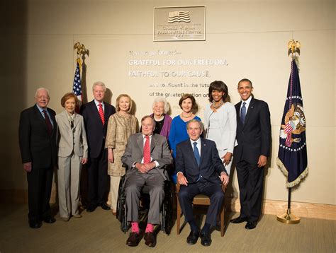 All Five Living Presidents Of The United States On April 2 Flickr