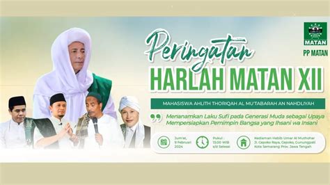 LIVE PERINGATAN HARLAH MATAN XII MAJELIS AL MADINAH CEPOKO HABIB