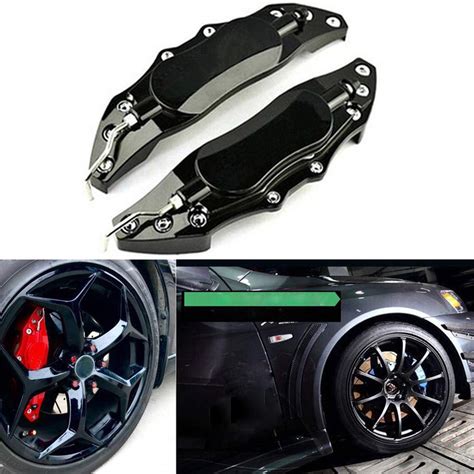 Buy WYYINLI 2PCS 3D Aluminum Alloy Metal Trim Brake Caliper Cover Car