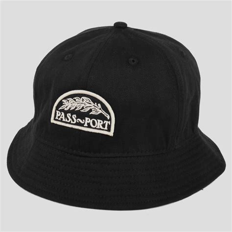 Pass~port Quill Bucket Hat Black Pass~port