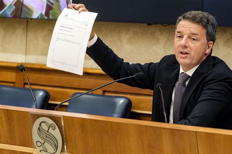 Premierato Alla Renzi La Sfida Di Italia Viva A Meloni Il Manifesto