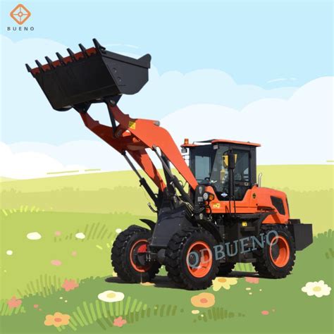 Bueno Brand 2 5tons 2500kgs Mini Telescopic Wheel Loader With Cummins