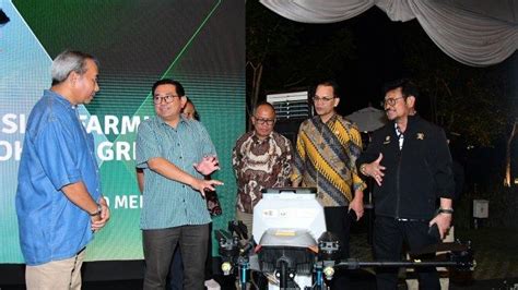 Mentan Dorong Smart Precision Farming Majukan Sektor Pertanian