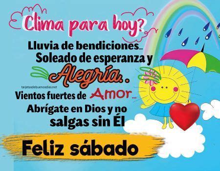 10 Imágenes BONITAS de Feliz SÁBADO Deseando una Lluvia de Bendiciones