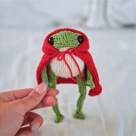 Knit Frog Pattern Sitncrochet 2025