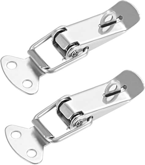 Uxcell Spring Loaded Toggle Latches 72mm Length Stainless Steel 304 Hasps Clamps For Case Box