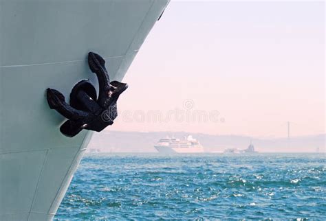 Anchor stock image. Image of chain, cargo, link, rust - 44207457