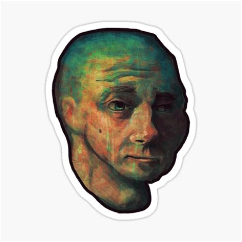 "Realistic Doomer Wojak" Sticker for Sale by albionicnorth | Redbubble