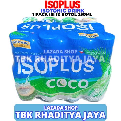 Isoplus Minuman Isotonik Coco 1 Dus Isi 12 Botol 350ml Lazada Indonesia