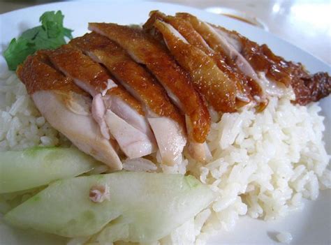 Singapore Hainanese Roasted Chicken Rice ~ Singapore Food Recipes Asian Foods Pinterest