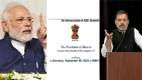 President Of Bharat S G20 Invite Triggers Political Slugfest Between