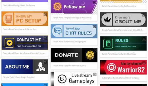 Cómo Hacer Paneles para Twitch Envato Tuts