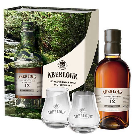 Aberlour 12 Non Chill Filtered Gift Set 70cl