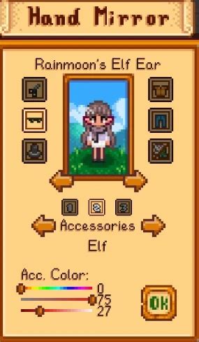 Fs Rainmoon S Elf Ear At Stardew Valley Nexus Mods And Community