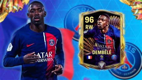 Tots Ovr Dembele Review In Fc Mobile Is He The Fastest Rw In Fc