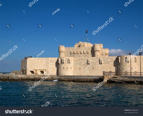 Citadel Fort Of Qaitbay In Alexandria Egypt Stock Photo 89840665