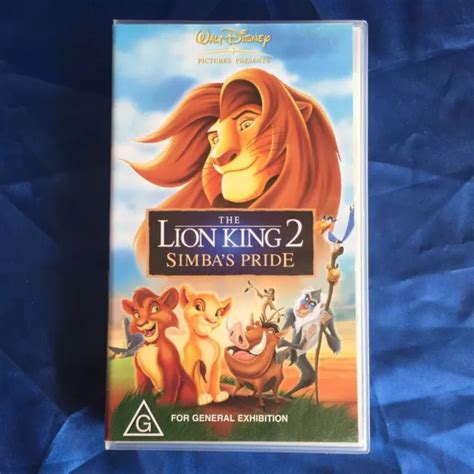 The Lion King Ii Simbas Pride Vhs Walt Disney Home Video Tape Hot Sex