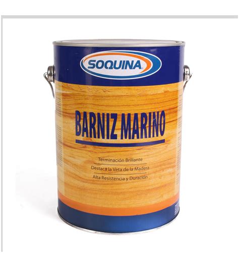 Barniz Marino Soquina 1 Galon Caoba Socodima Cl