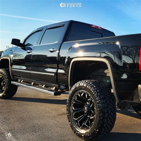 2015 Gmc Sierra 1500 Fuel Assault Pro Comp Suspension Lift 6 Custom Offsets