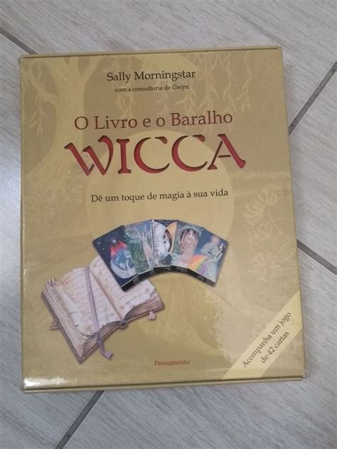 O Livro E O Baralho Wicca Livro Editora Pensamento Usado 75922515