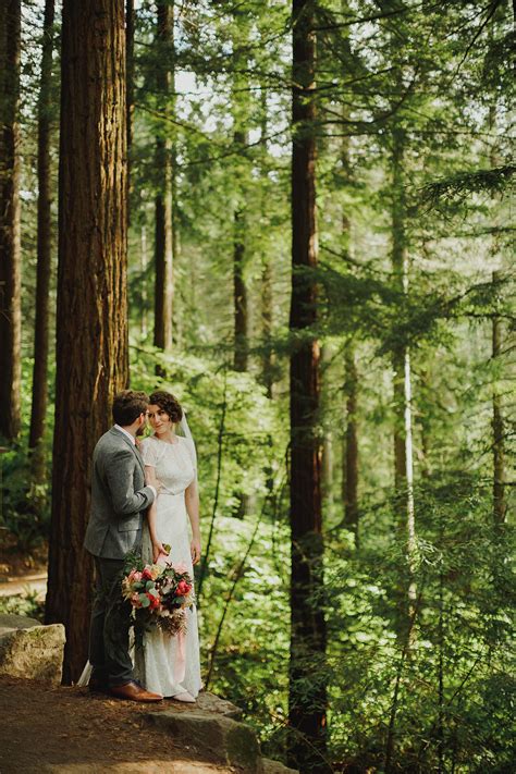 Portland Oregon Wedding At Hoyt Arboretum Jeff Brummett Visuals