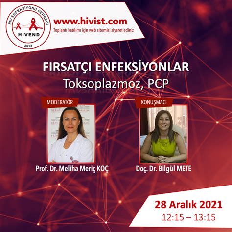 HIVIST FIRSATÇI ENFEKSİYONLAR Toksoplazmoz PCP 28 Aralık 2021