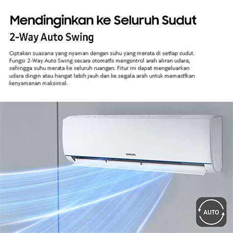 Harga Jual SAMSUNG AR18BGHQASINSE AC SPLIT 2 PK STANDARD Selka Id