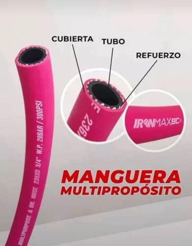 Manguera Multiuso Roja Psi Mercadolibre