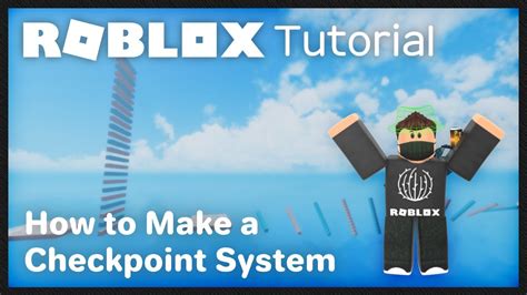 How To Make A Checkpoint System Roblox Studio Tutorial Youtube