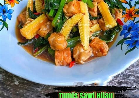 Resep Tumis Sawi Hijau Oleh Yerda Fahrana Cookpad